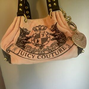 vintage baby pink juicy couture purse